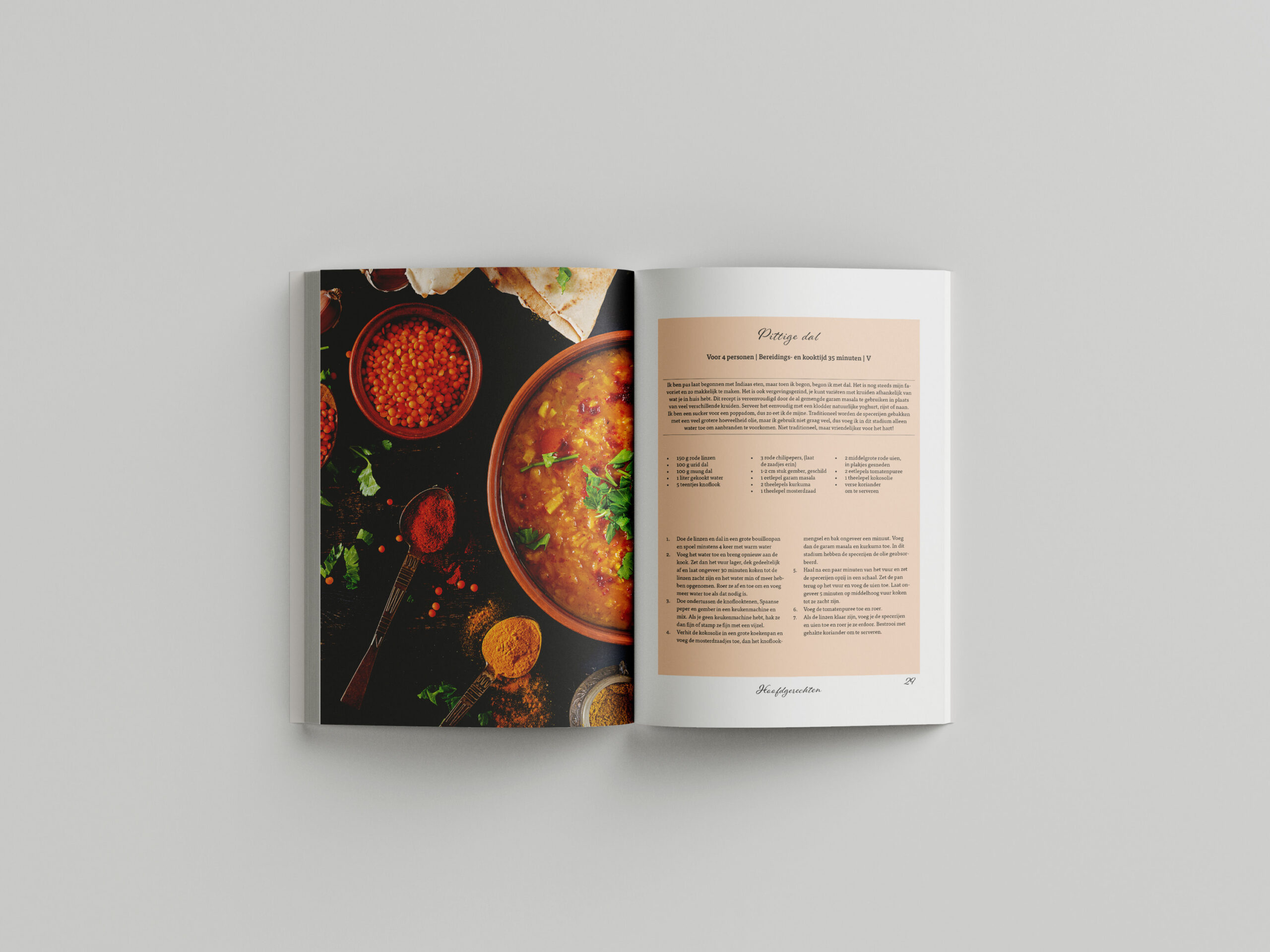 Kookboek hoofdgerecht recept