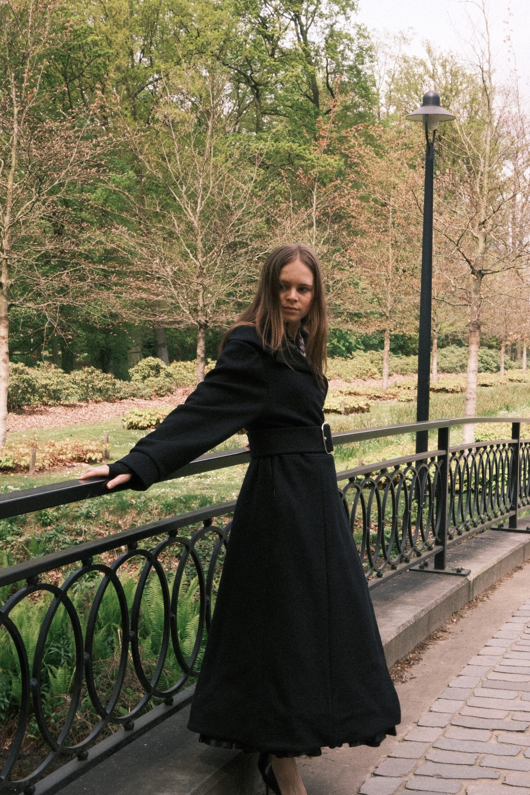 Designed coat handmade by Ines Beels