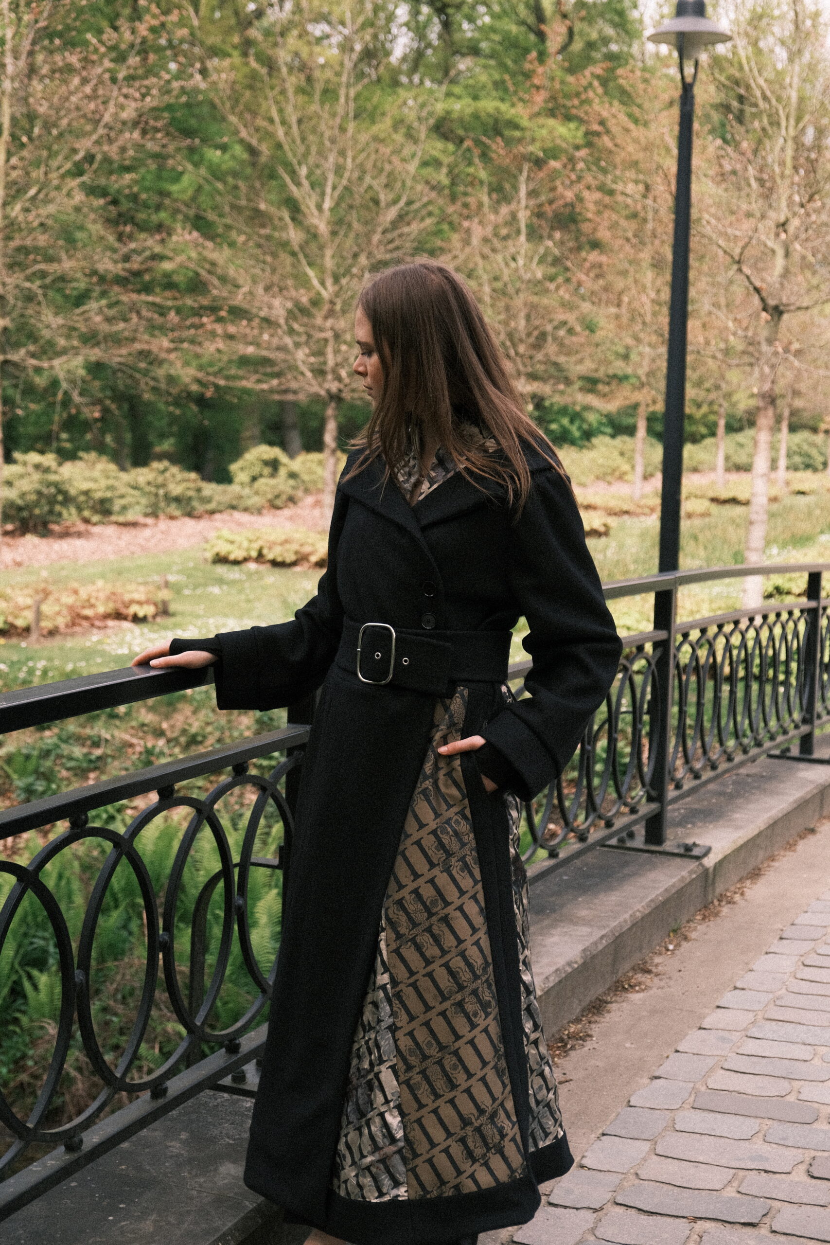 Designed coat handmade by Ines Beels