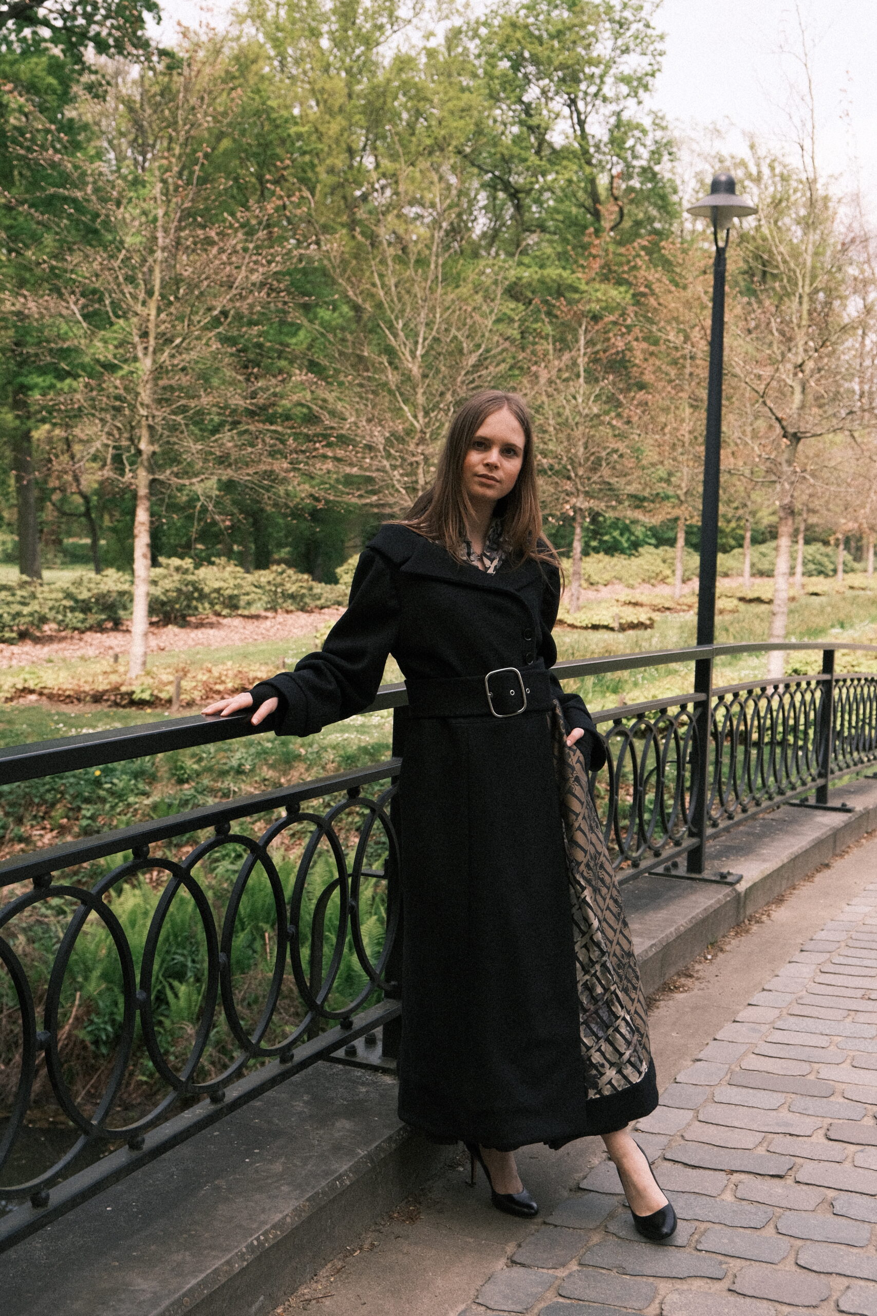 Designed coat handmade by Ines Beels