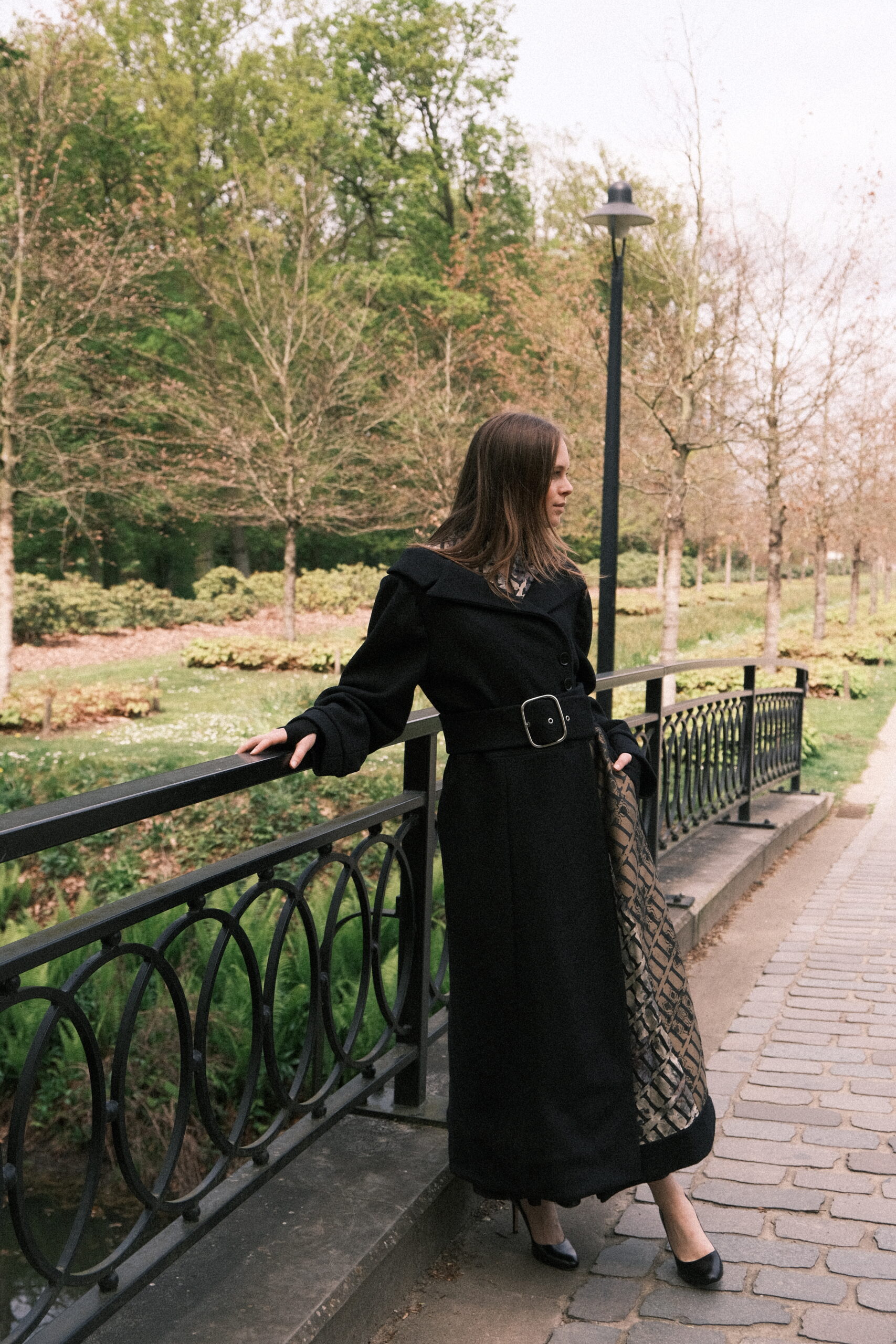 Designed coat handmade by Ines Beels