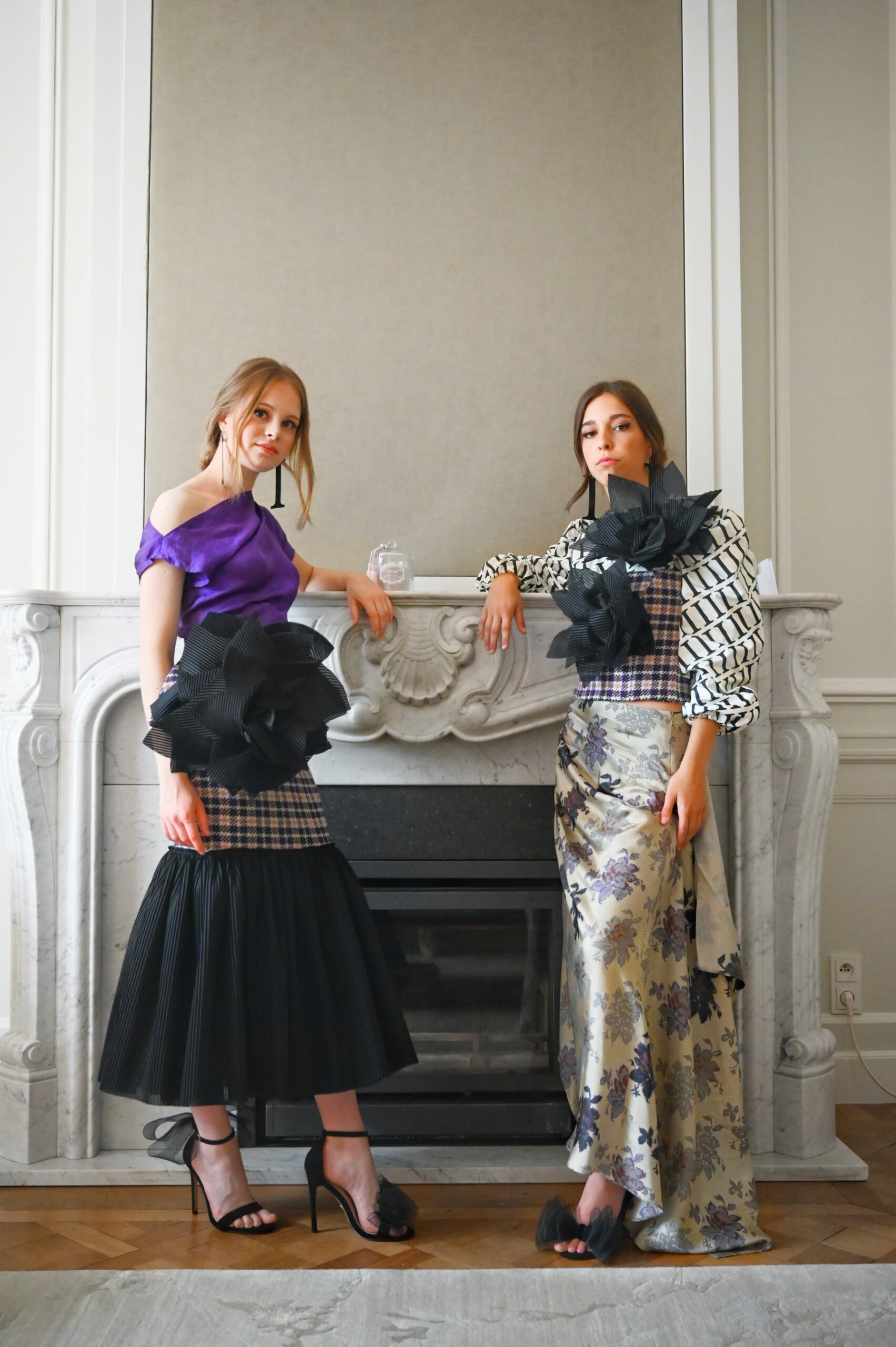 Muzes collection silhouet 2 & 3 handmade by Ines Beels