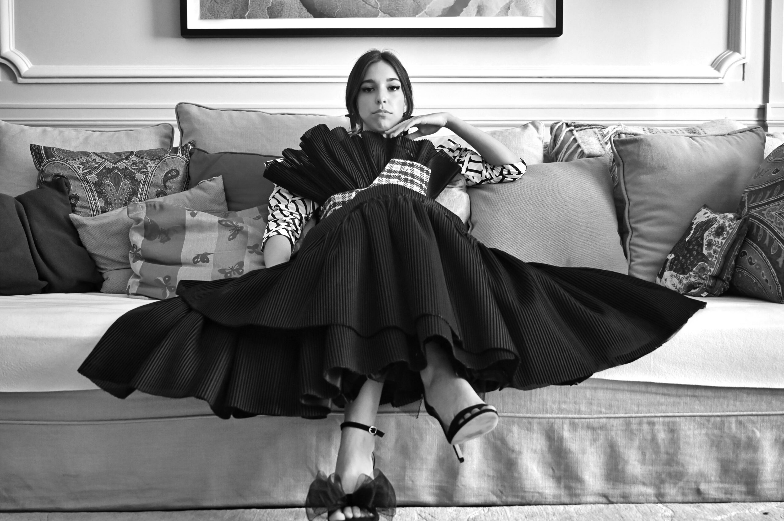 Muzes collection silhouet 1 handmade by Ines Beels