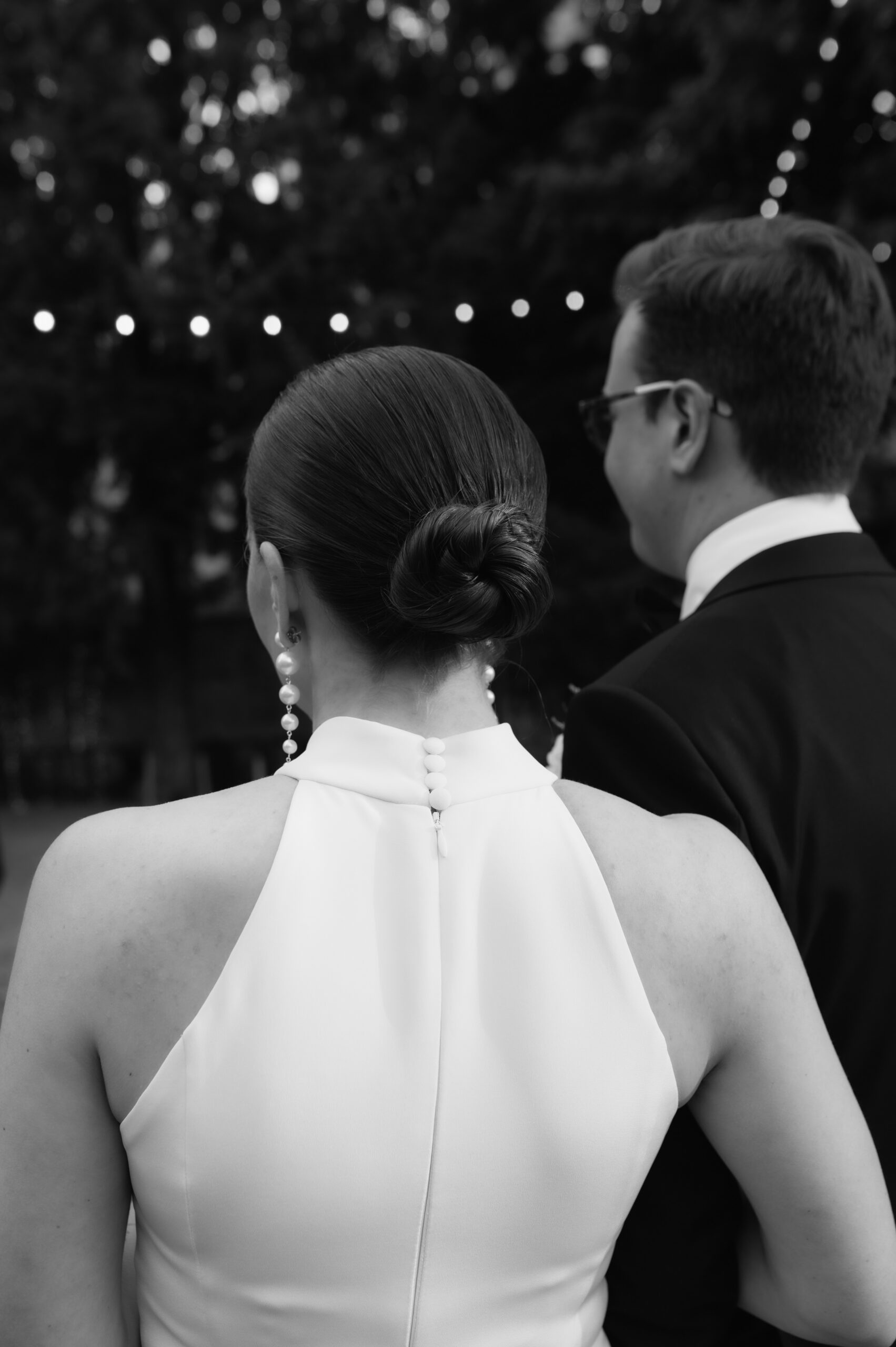 Custom made wedding dress handmade by Ines Beels - final work for the specialisation in haute couture