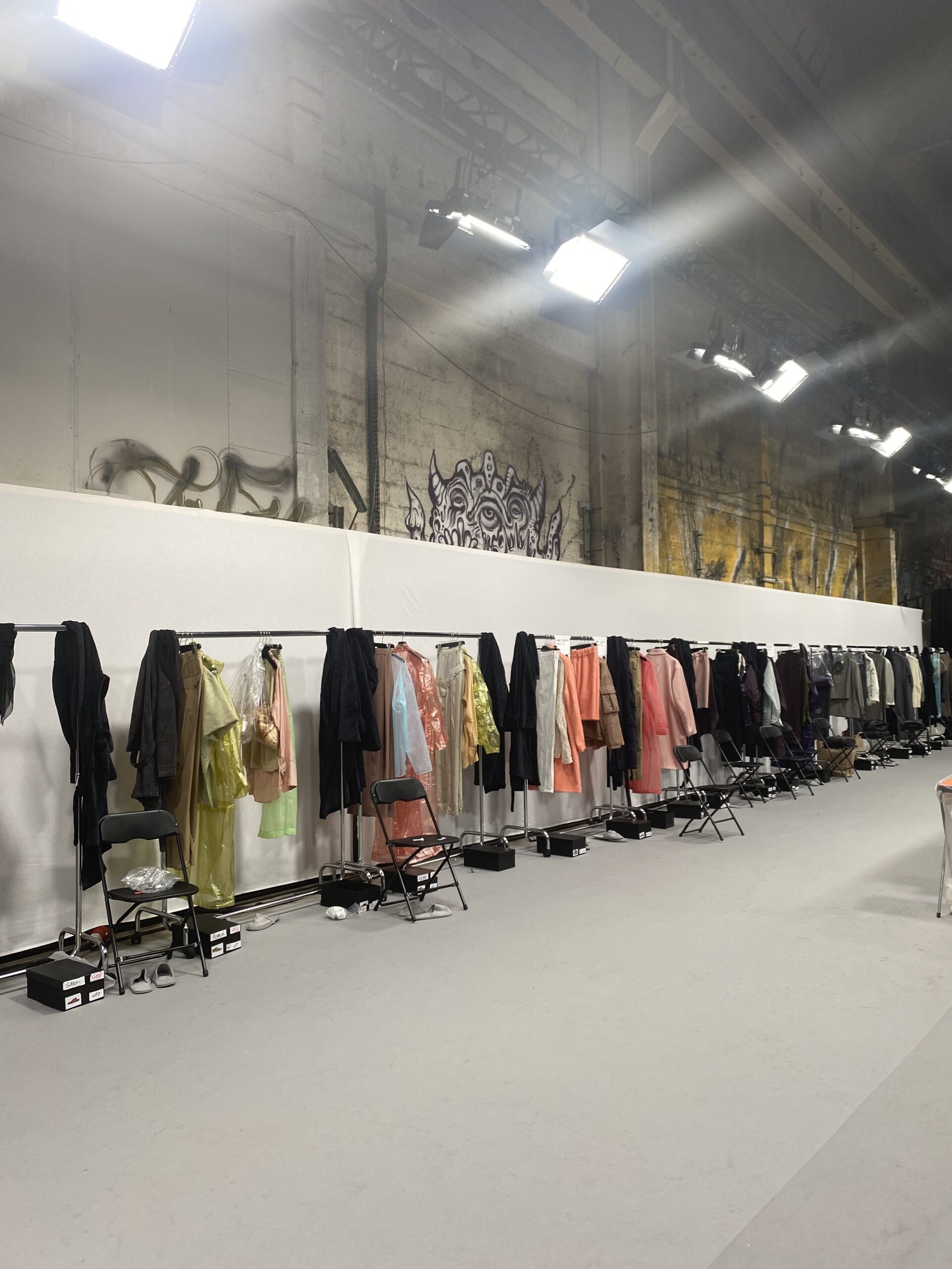 Dries Van Noten backstage laatste show juni 2024