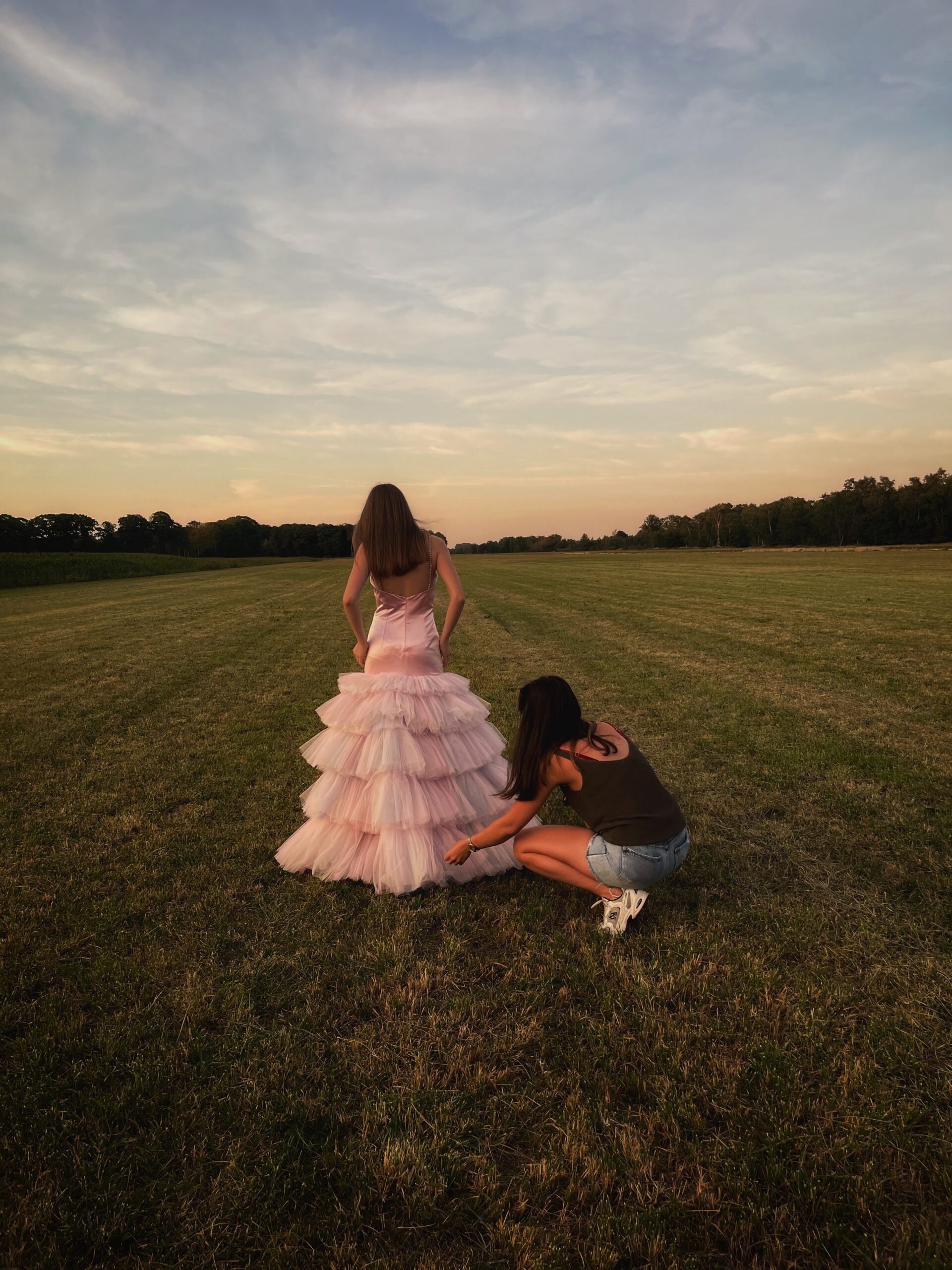 Handmade ballerina dress by Ines Beels