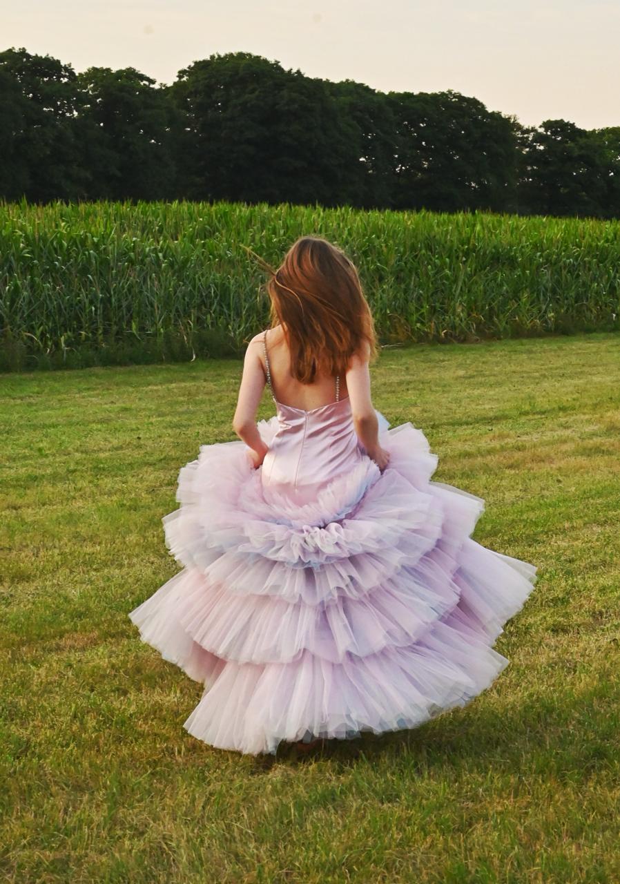 Handmade ballerina dress by Ines Beels