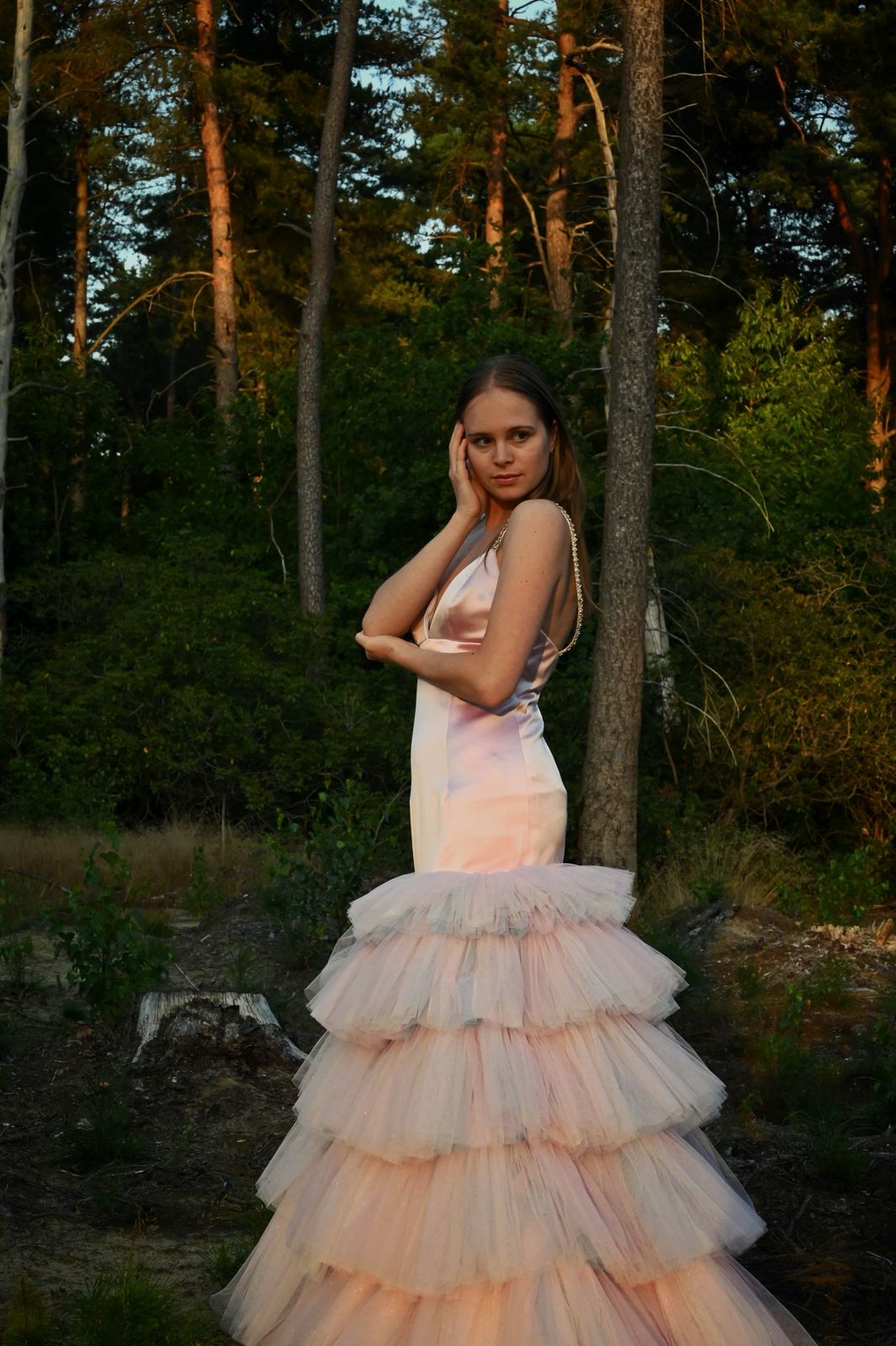Handmade ballerina dress by Ines Beels