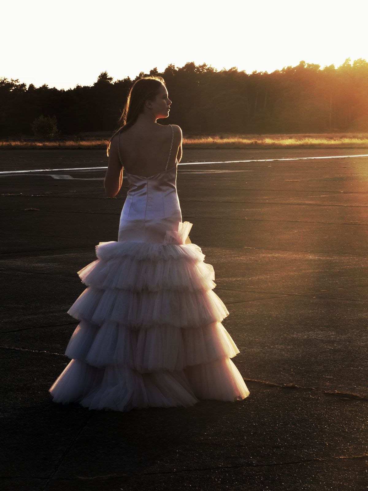 Handmade ballerina dress by Ines Beels