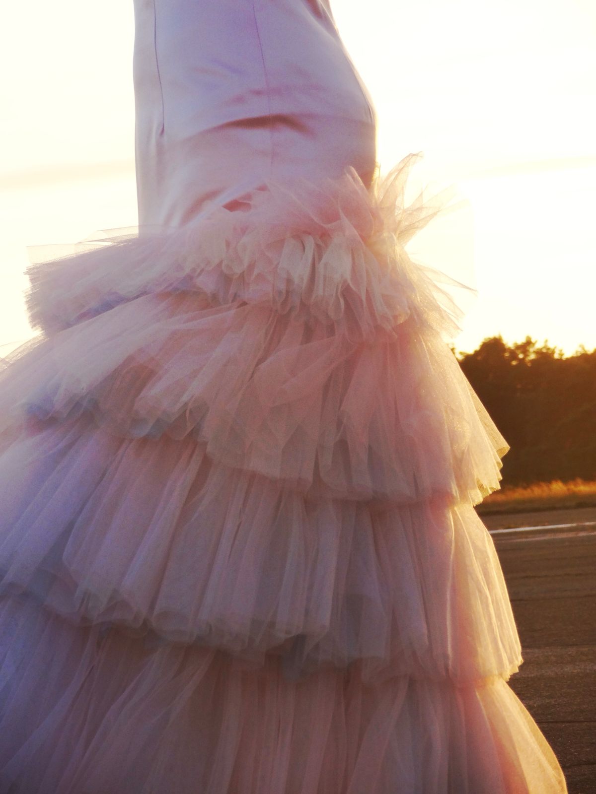 Handmade ballerina dress by Ines Beels