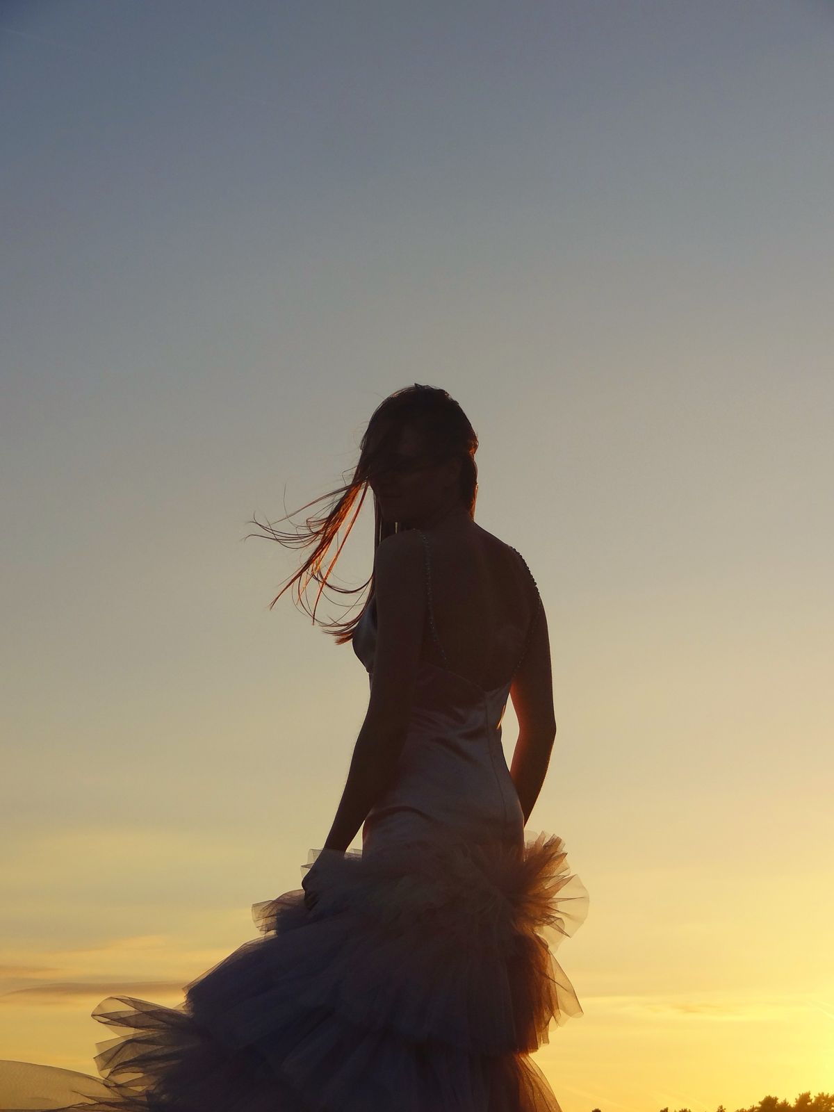 Handmade ballerina dress by Ines Beels